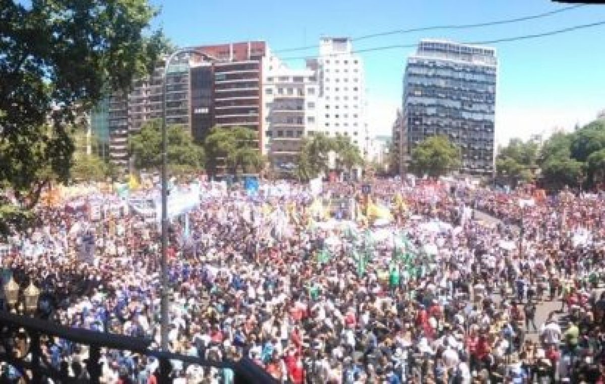 La masiva marcha que fue invisibilizada