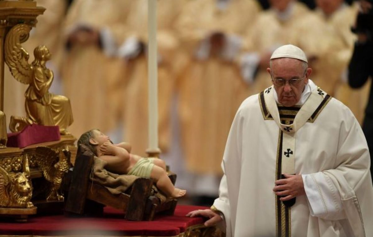 El Papa pide una solución de dos estados