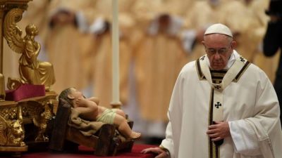 El Papa pide una solución de dos estados