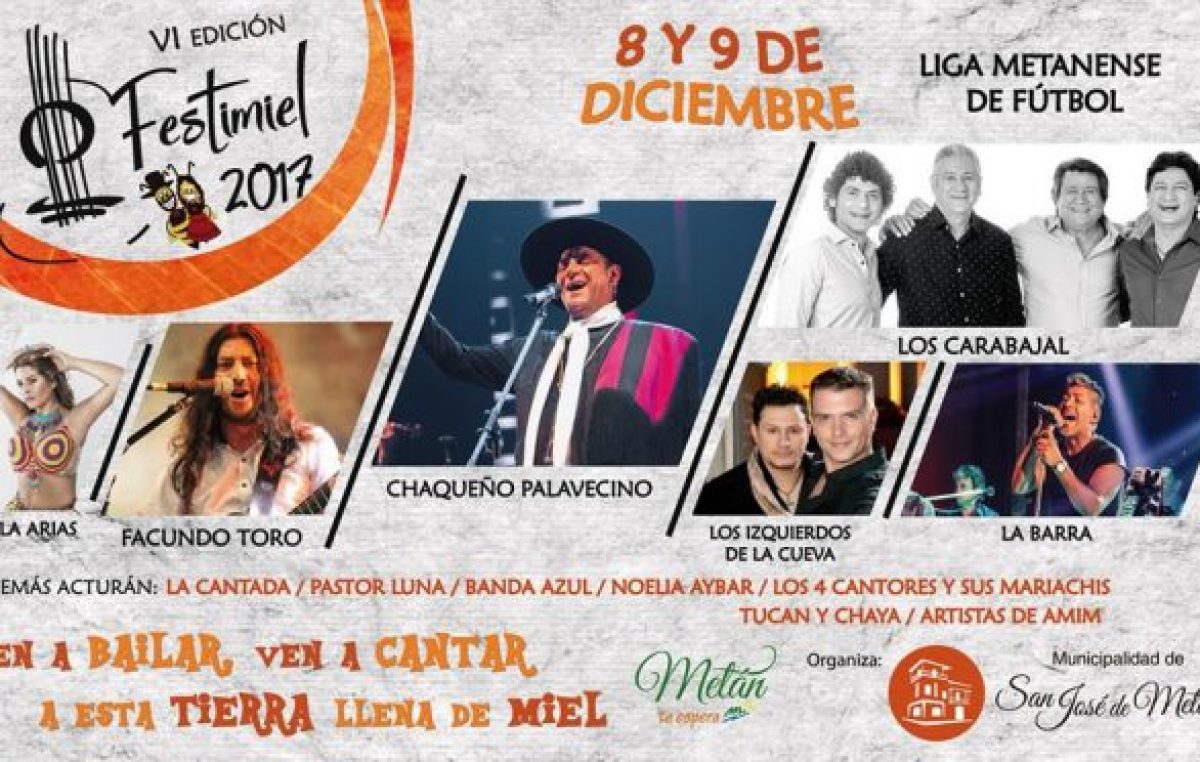 8 y 9 de diciembre Festi Miel en San José de Metán