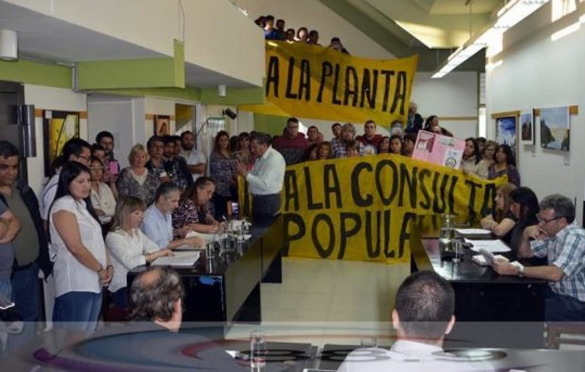 Sierra Grande votó a favor de radicar una usina nuclear