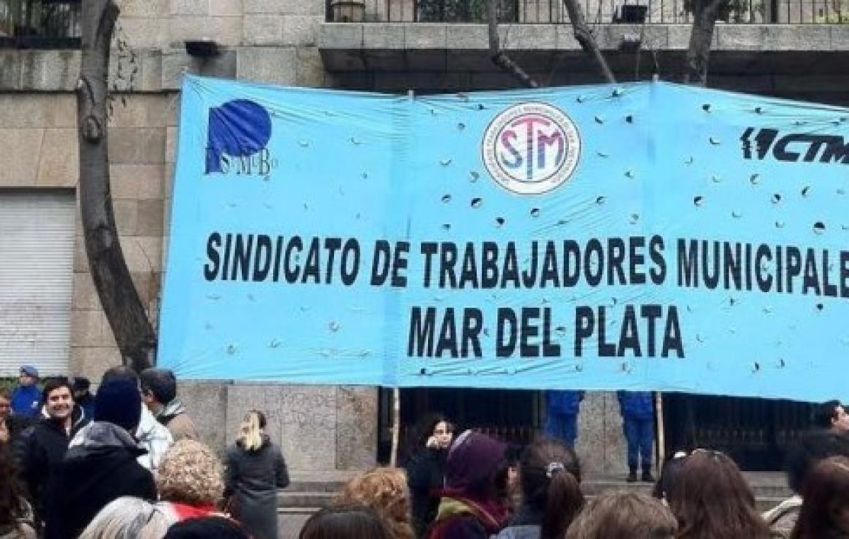 Municipales de Mar del Plata harán medidas de fuerza si se producen nuevos retrasos en el pago de salarios