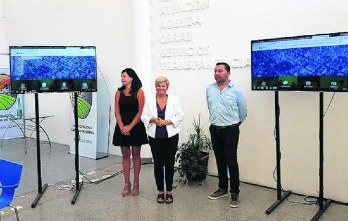 El municipio de Cañada de Gómez presentó nuevas dependencias y página en Internet