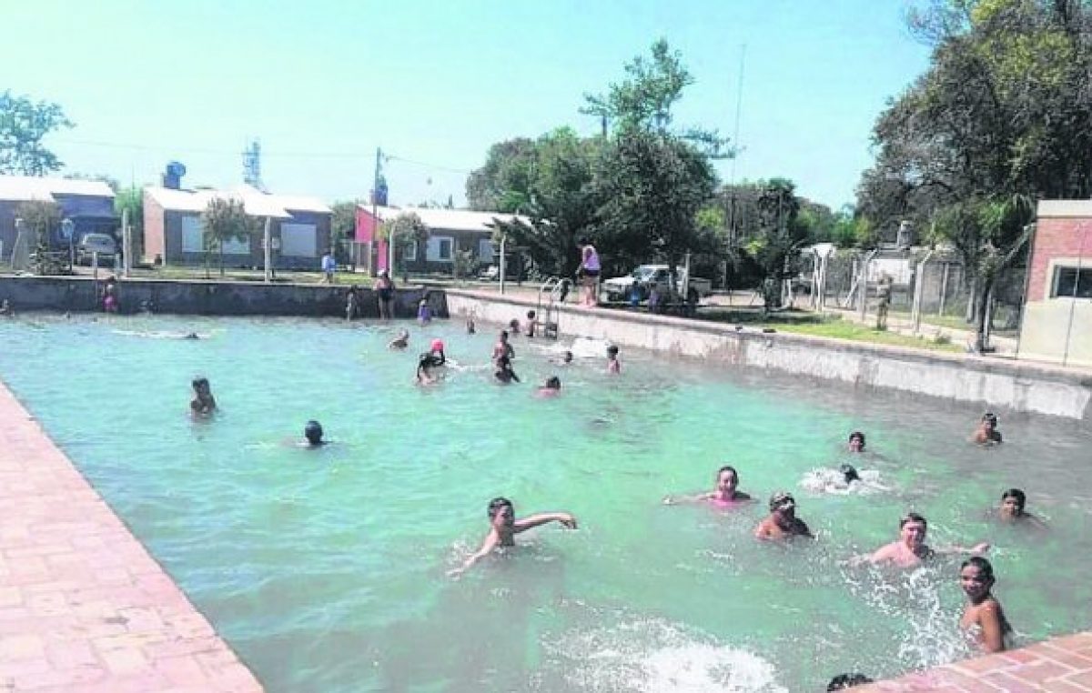 La Comuna de Chapuy inauguró su primera pileta pública y gratuita