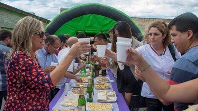 La intendenta de Rawson agradeció a los municipales el esfuerzo realizado durante 2017