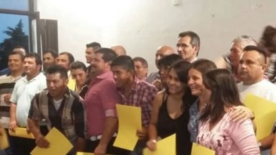 Vera: El gobierno local pasó a planta a 20 contratados