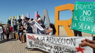 Pinamar: municipales y opositores a Yeza marcharon para denunciar recortes en Salud