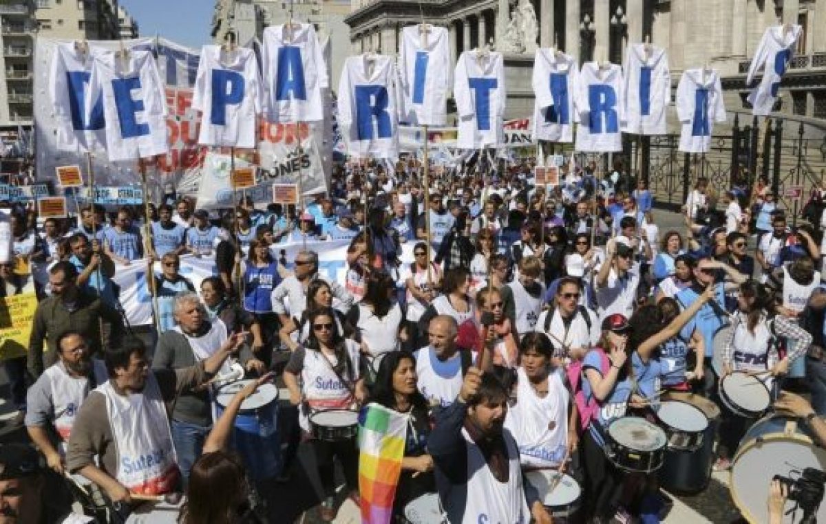 Santa Fe: Enérgico rechazo del MOS a la eliminación de la paritaria docente