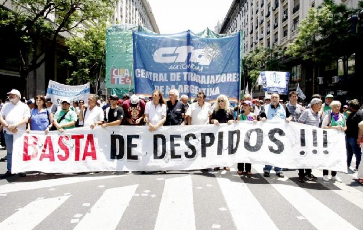 Lo que crecen son los despidos