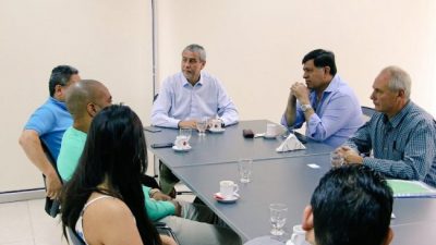 El Intendente de Avellaneda se reunió con representantes de municipios latinoamericanos