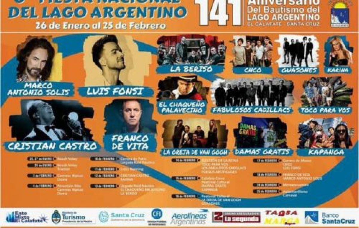 Fiesta Nacional del Lago, El Calafate