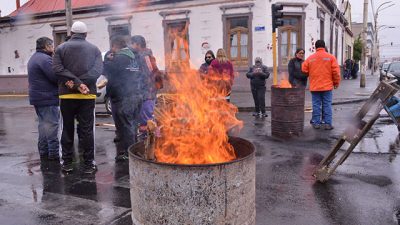 SOEM reclamó frente al Municipio de Río Gallegos, sin cubiertas