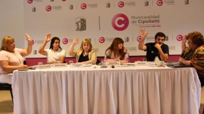 Cipolletti suma secretarías y direcciones a su organigrama