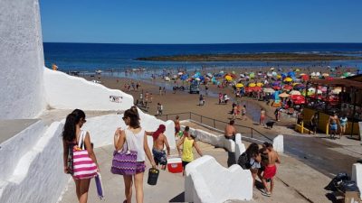 Sólo 55% de ocupación en Las Grutas