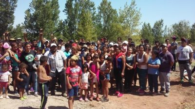 Más de 100 familias usurparon terrenos en Plottier