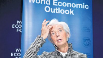 La deuda asusta hasta al FMI