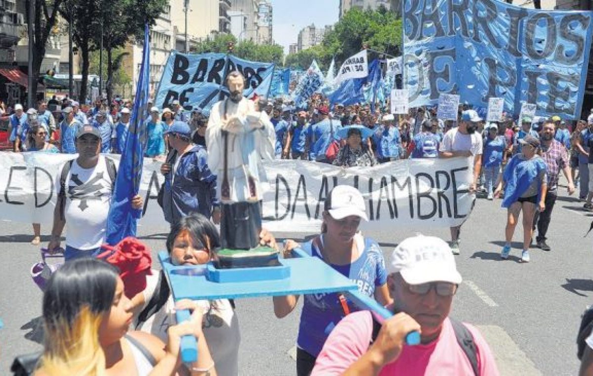 Nueva marcha por la emergencia alimentaria