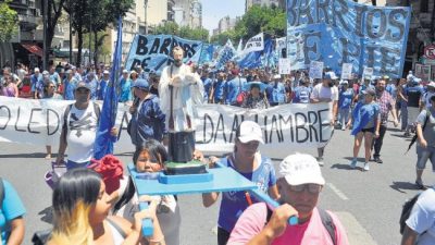 Nueva marcha por la emergencia alimentaria