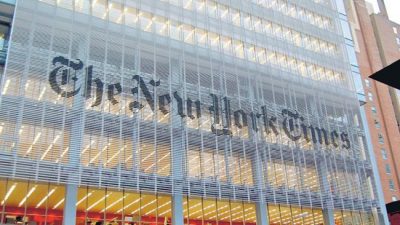Trump y The New York Times