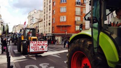 Los agricultores franceses temen el TLC entre UE-Mercosur