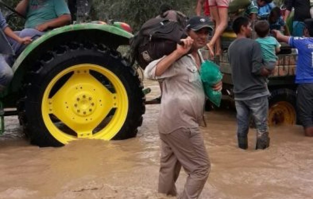 Dramático: es necesario evacuar a 10 mil personas del Pilcomayo