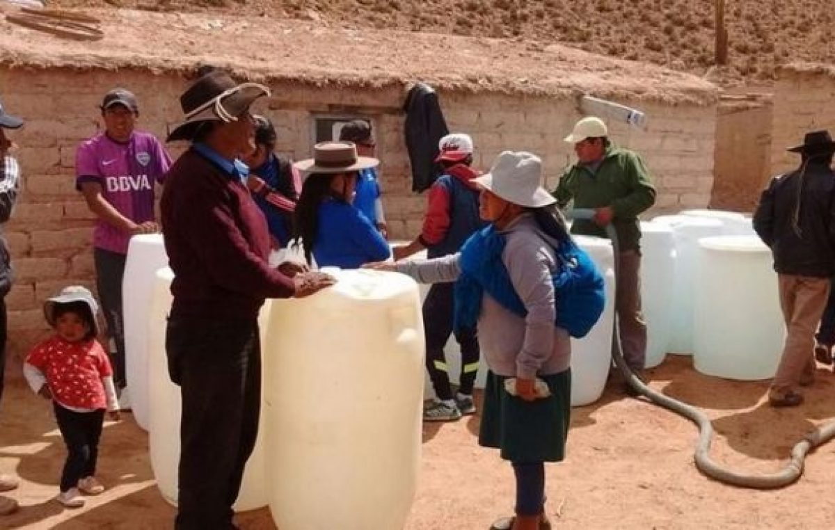 Campo Quijano : Asisten a 49 familias con graves carencias en el paraje El Toro