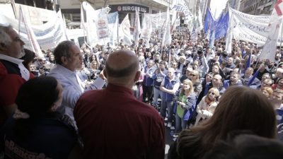 Palazzo: “Buscan que haya un país sin sindicatos para avanzar sobre los trabajadores»