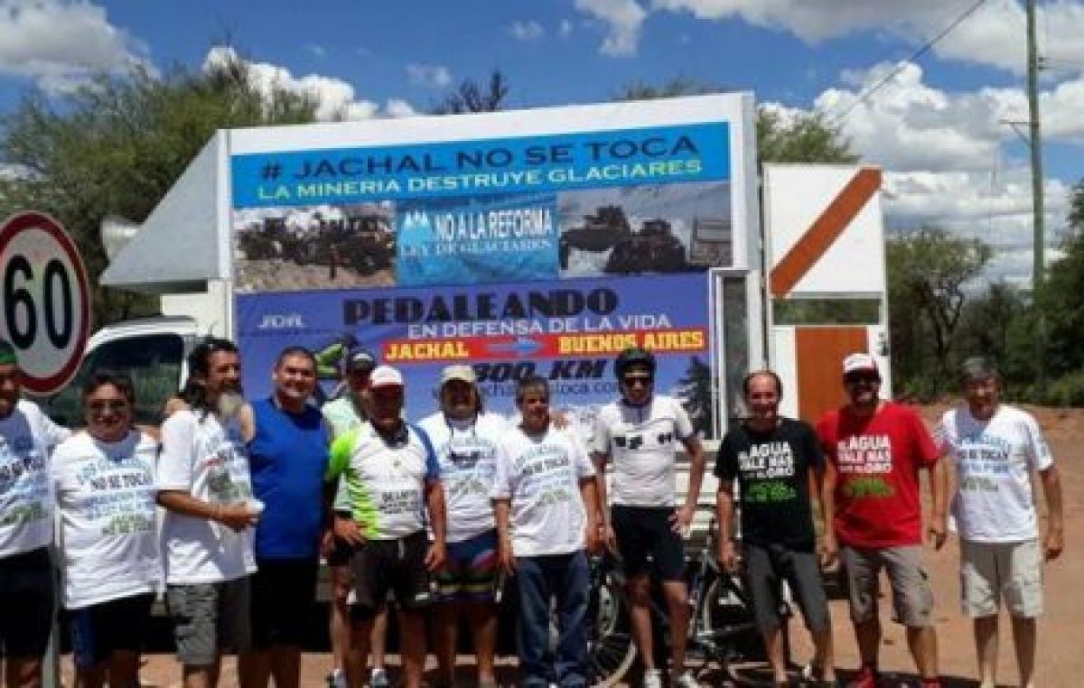 «La ley de glaciares no se toca»