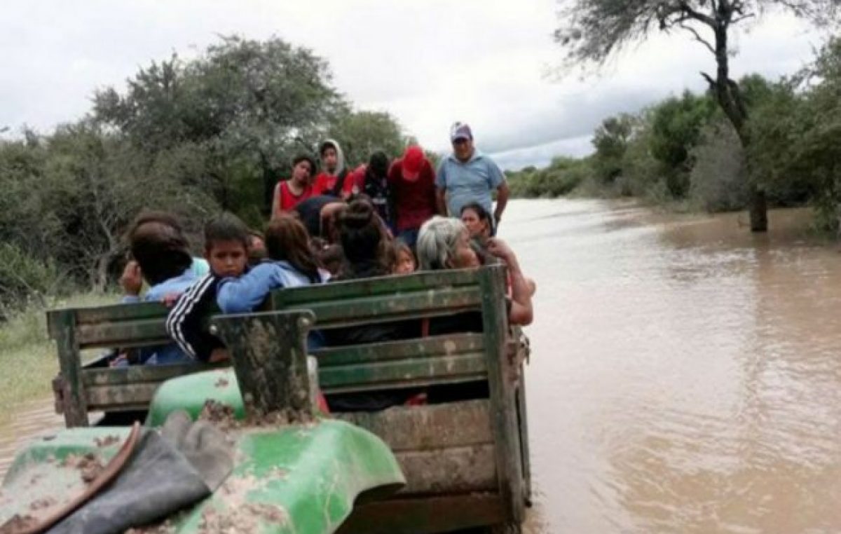 La emergencia bajo el agua
