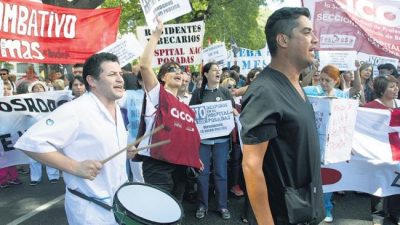 La política de ahogar a los gremios