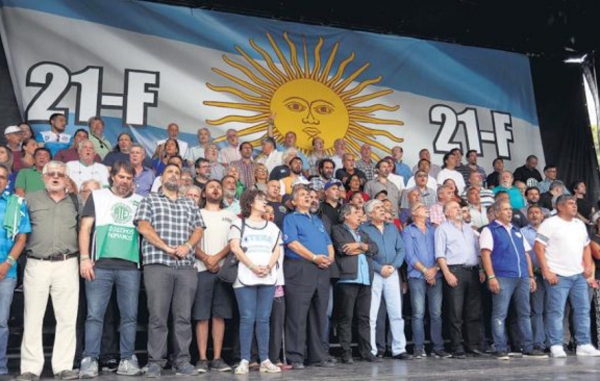 Cientos de miles de gritos contra el ajuste