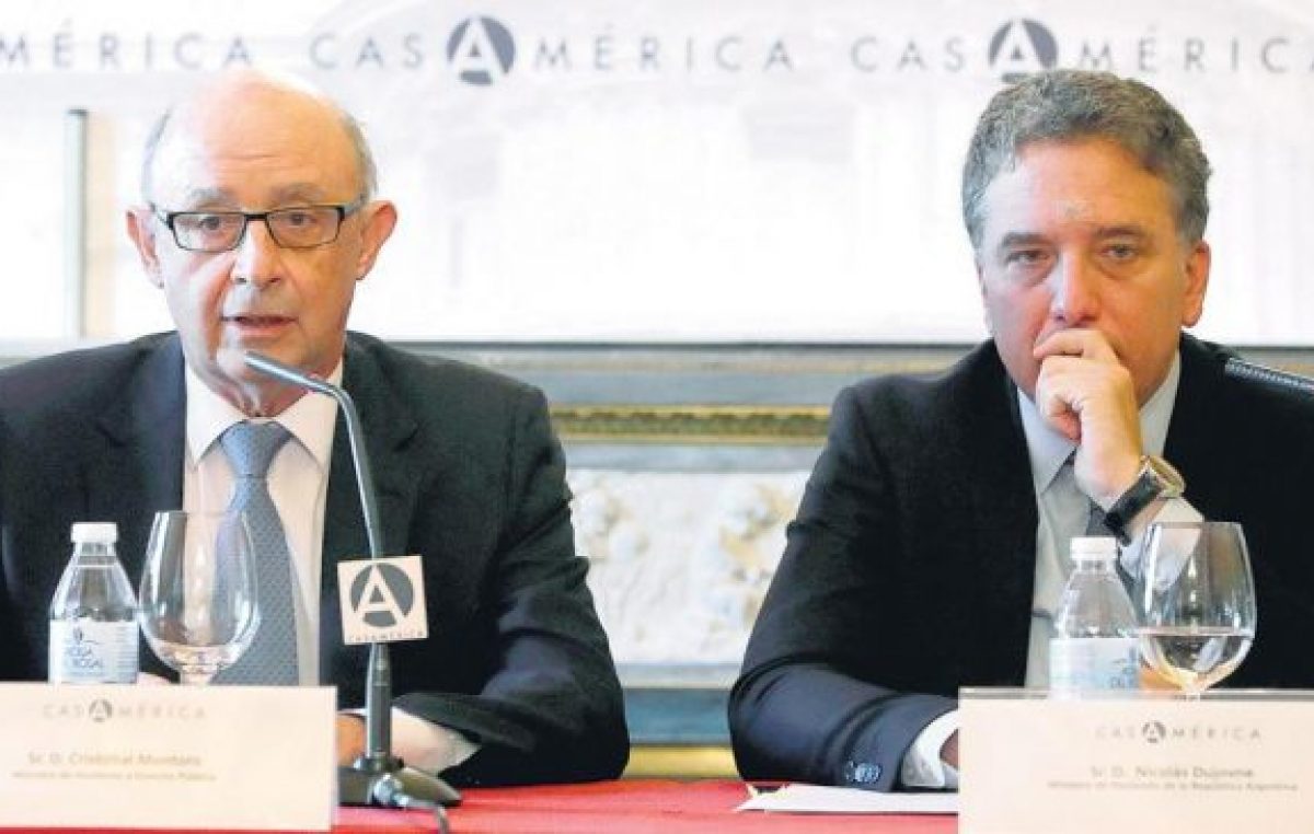 Dujovne pasó un mal momento en Madrid