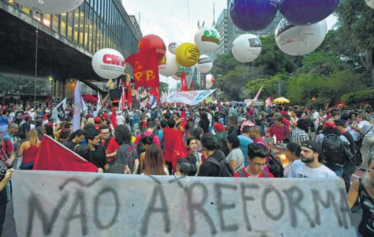Temer tuvo que retirar su reforma jubilatoria