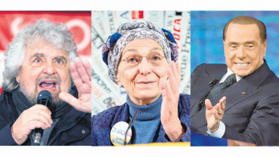 Italia, proclive a girar a la derecha