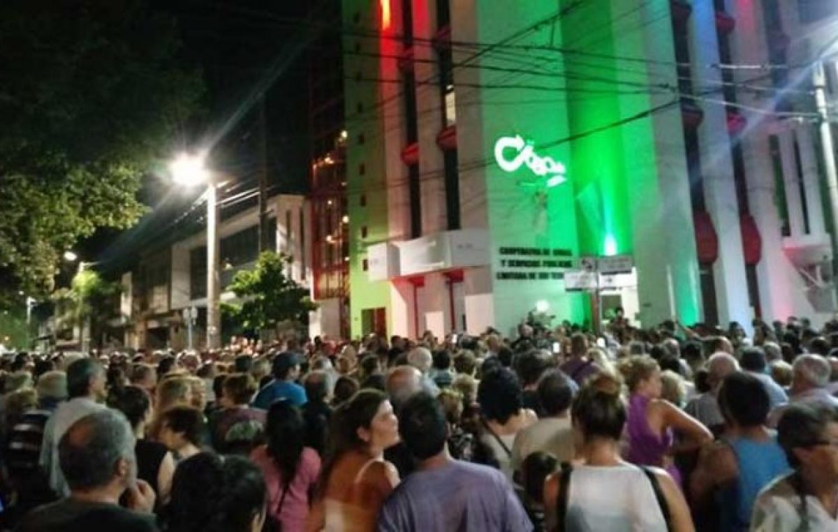 Pueblada en Río Tercero logró parar el aumento de la luz