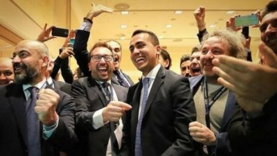 Italia consagraba al Movimiento 5 Estrellas como primer partido
