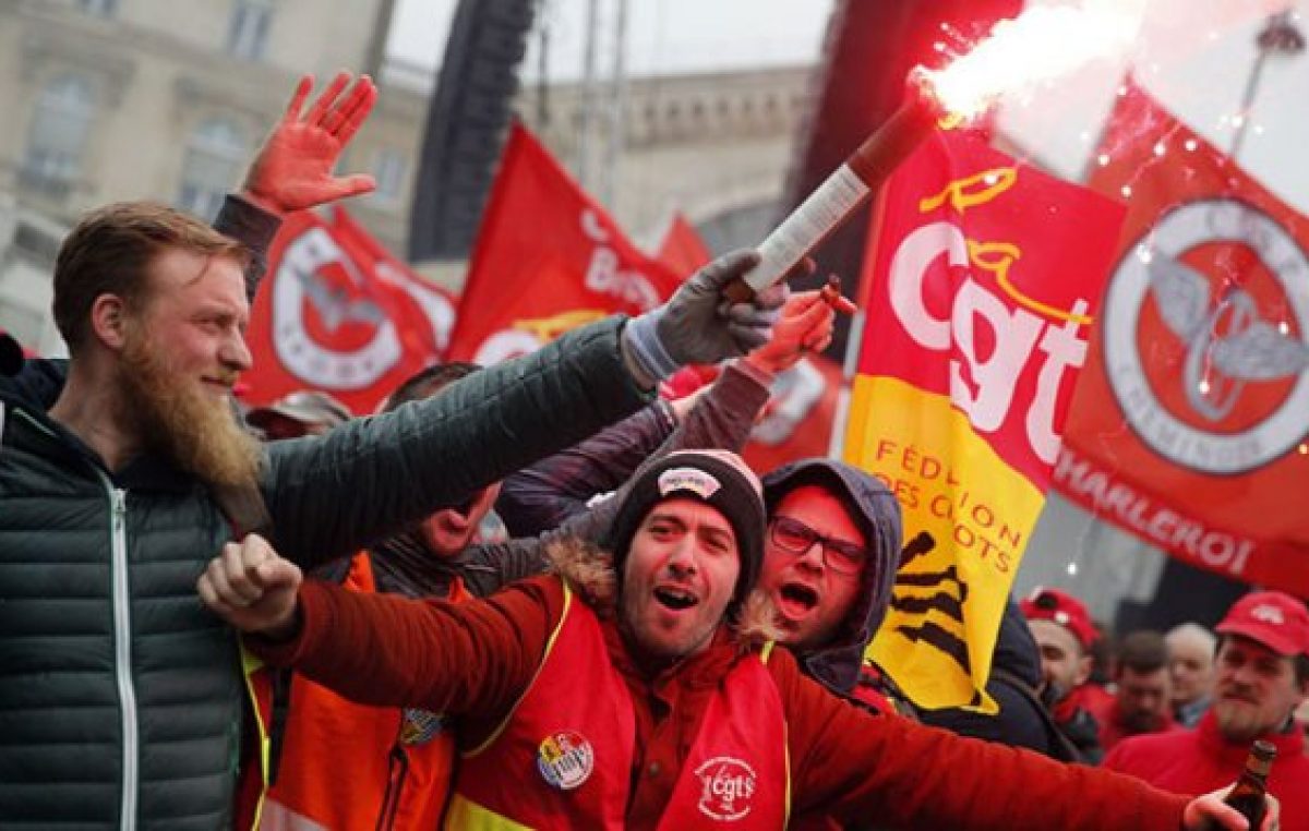 Las reformas de Macron desataron huelgas y protestas masivas en Francia