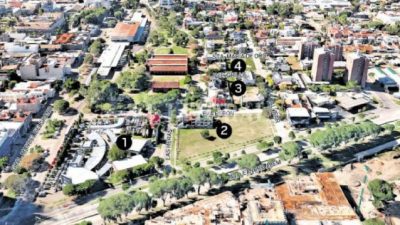 Nación vende 4 lotes en la ciudad de Santa Fe con un alto potencial constructivo