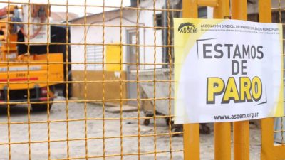 Santa Fe: Los municipales empezaron su primera jornada de paro