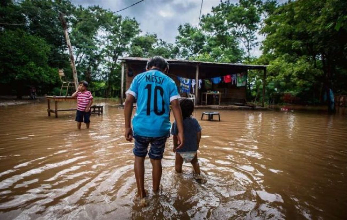 Más de cien parajes siguen aislados en el chaco salteño