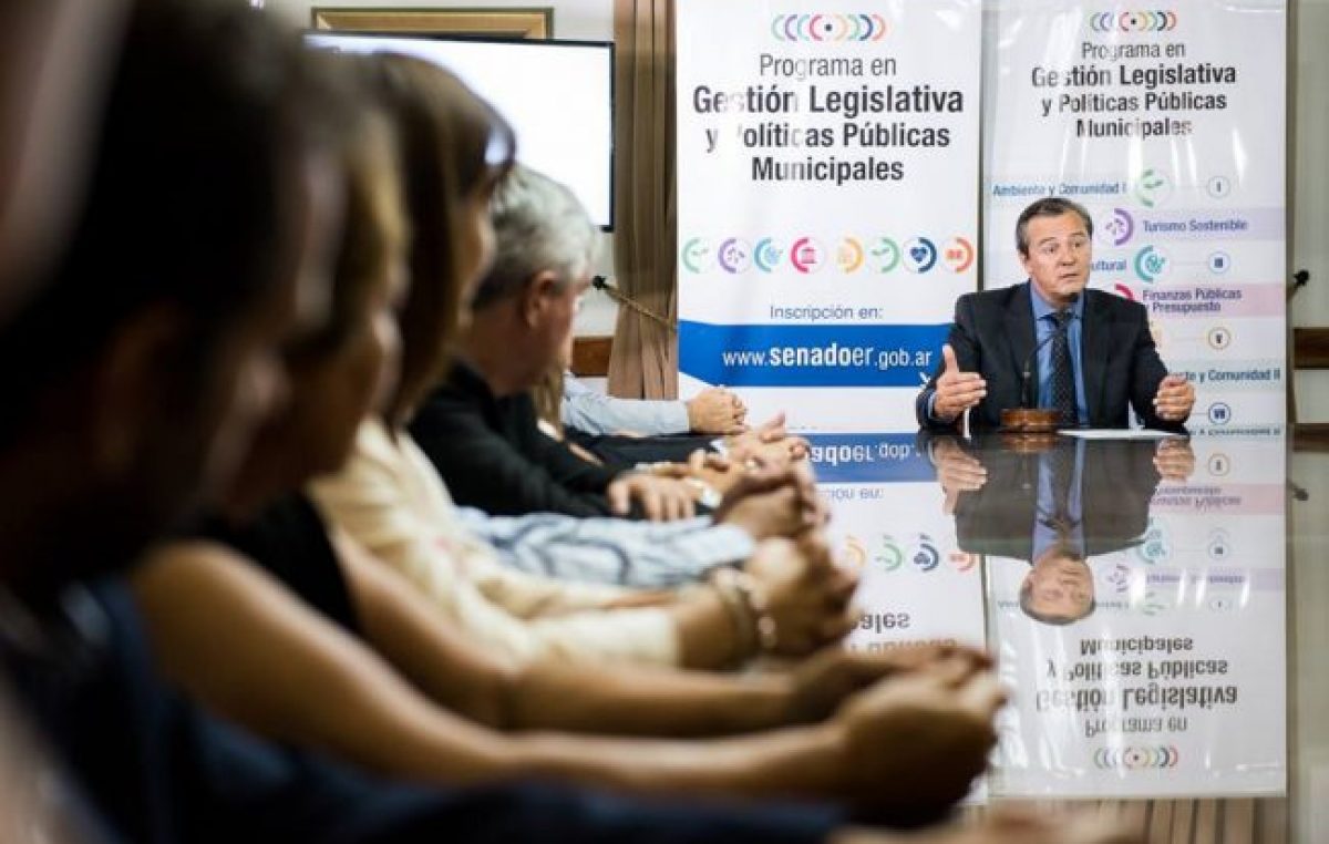 Se presentó la segunda edición del Programa en Gestión Legislativa y Políticas Públicas Municipales en Paraná 