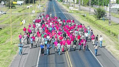 Firmat: Trabajadores de Vassalli cortarán hoy las rutas 33 y 93