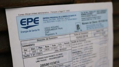 Al dueño de una Pyme de Totoras le llegó una factura de luz de $272 mil