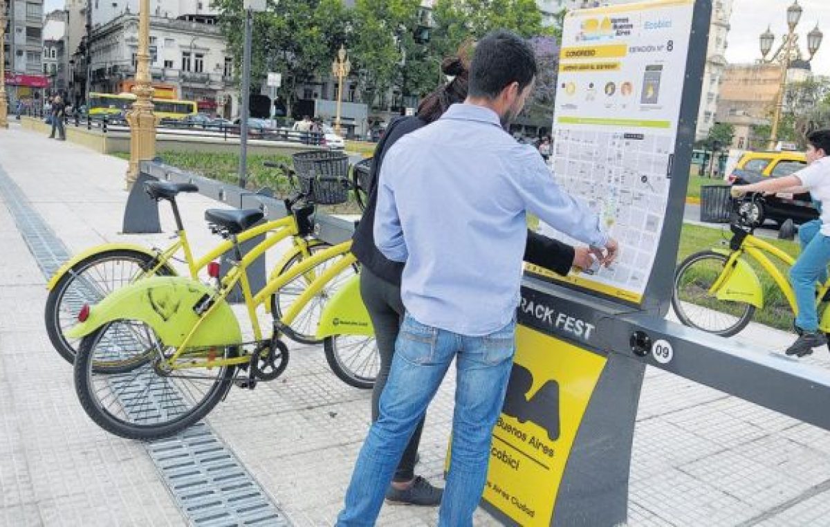 Ciudad de Buenos Aires: Las bicis, a manos privadas