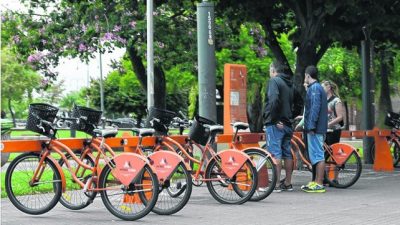 Las bicis públicas cuadriplicaron el número de viajes en Rosario