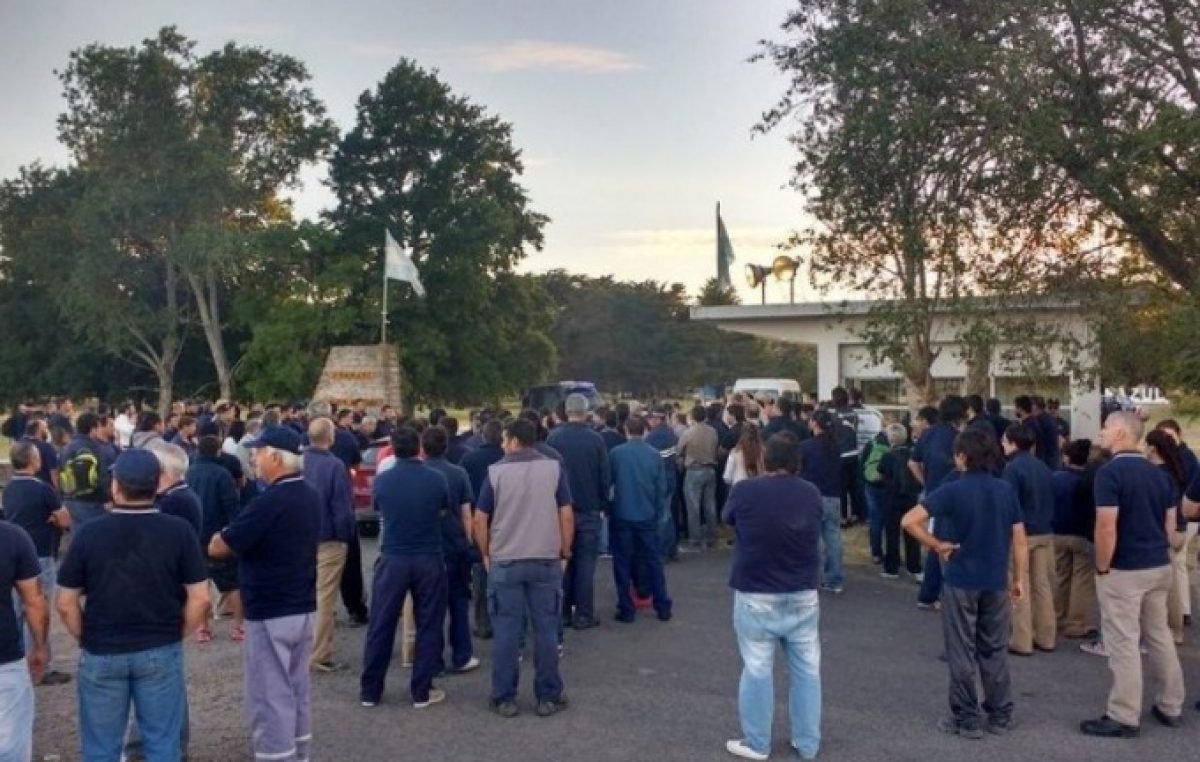 Así comenzaba el desmantelamiento de FANAZUL ante la mirada impotente de los trabajadores