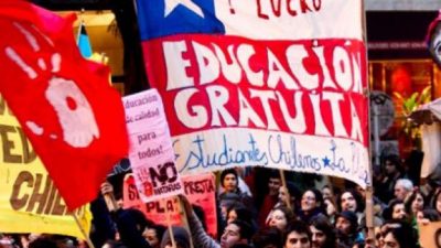 Los estudiantes chilenos vuelven a la calle por educación gratuita