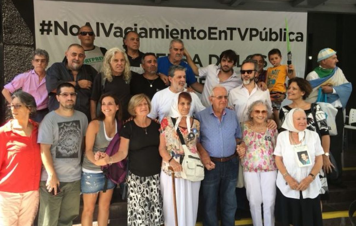 El noticiero de la TV Pública no salió al aire ante una nueva ofensiva de Lombardi