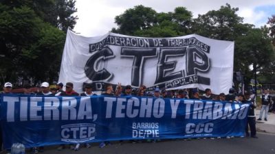 Los Movimientos Populares presentarán un novedoso proyecto de Infraestructura Social