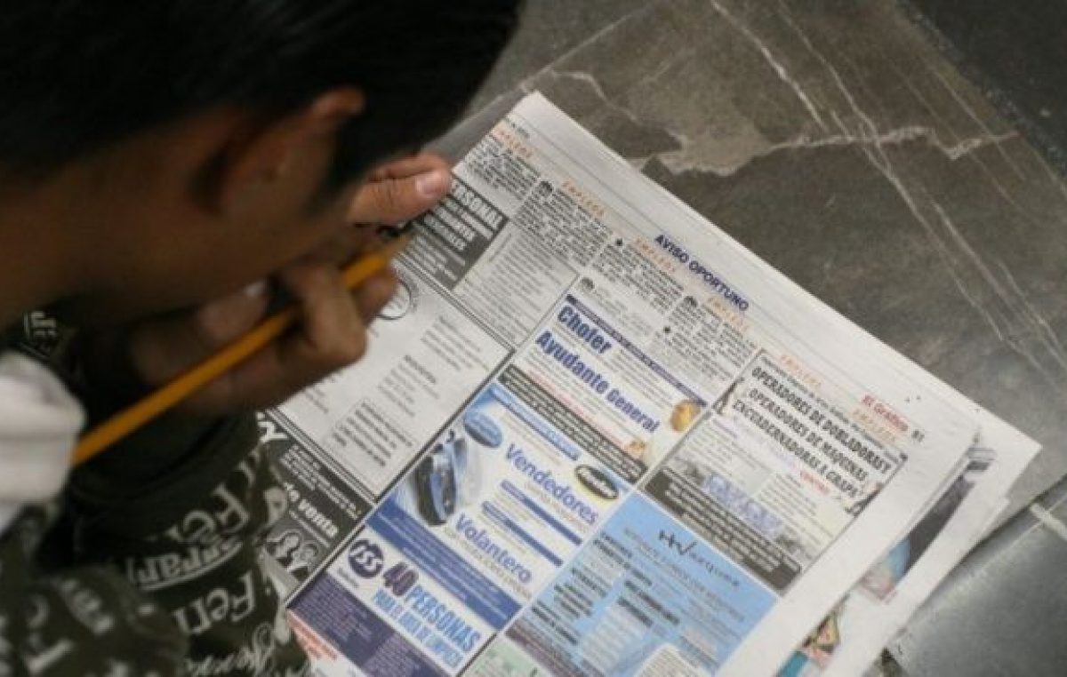 Los rosarinos advierten que la situación laboral es negativa